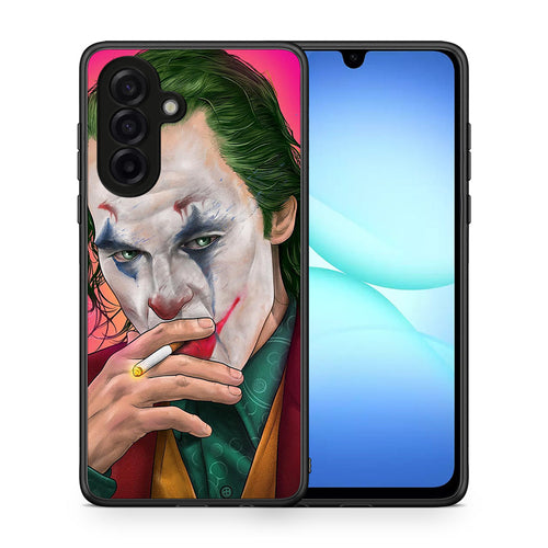 Θήκη Samsung Galaxy A17 4G JokesOnU PopArt από τη Smartfits με σχέδιο στο πίσω μέρος και μαύρο περίβλημα | Samsung Galaxy A17 4G JokesOnU PopArt case with colorful back and black bezels