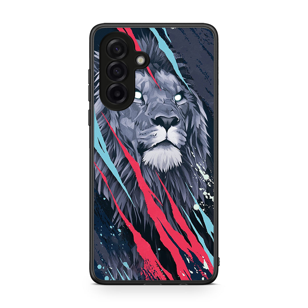 4 - Samsung Galaxy A17 4G Lion Designer PopArt case, cover, bumper