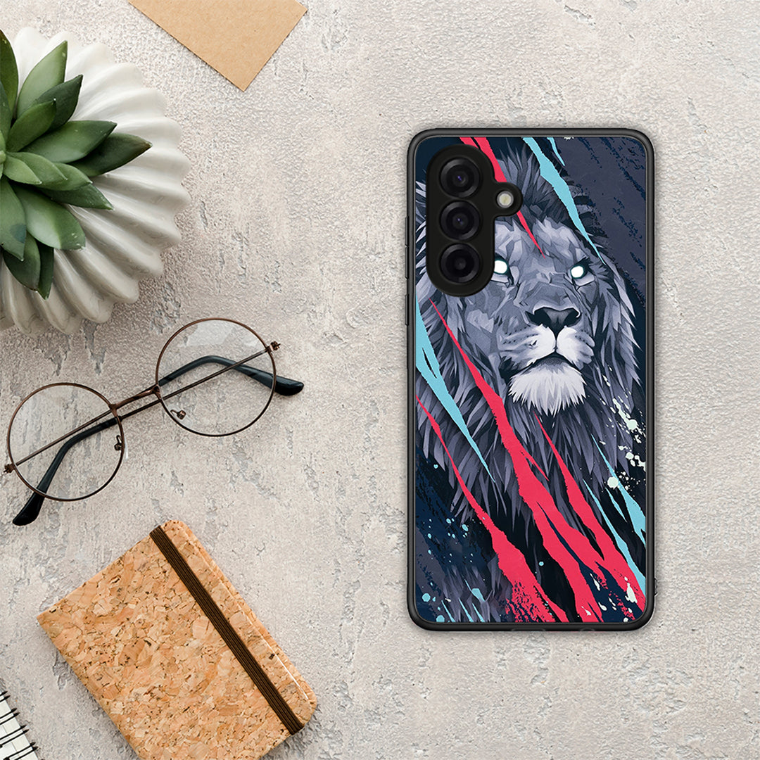 PopArt Lion Designer - Samsung Galaxy A17 4G θήκη