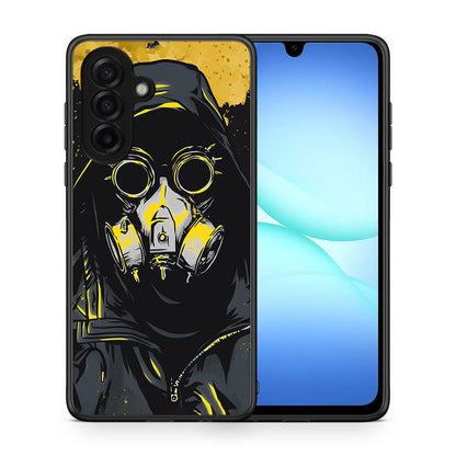 Θήκη Samsung Galaxy A17 4G Mask PopArt από τη Smartfits με σχέδιο στο πίσω μέρος και μαύρο περίβλημα | Samsung Galaxy A17 4G Mask PopArt case with colorful back and black bezels