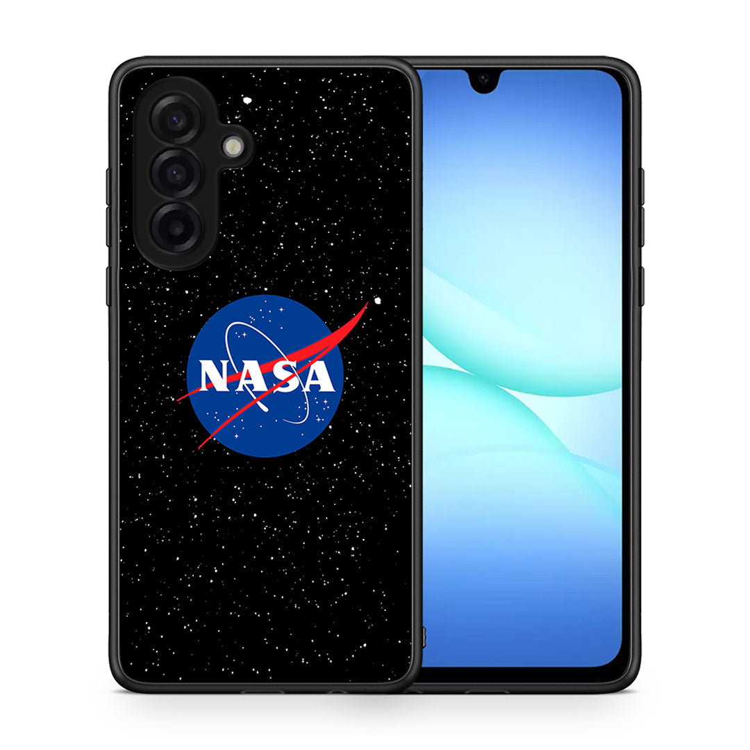 Θήκη Samsung Galaxy A17 4G NASA PopArt από τη Smartfits με σχέδιο στο πίσω μέρος και μαύρο περίβλημα | Samsung Galaxy A17 4G NASA PopArt case with colorful back and black bezels