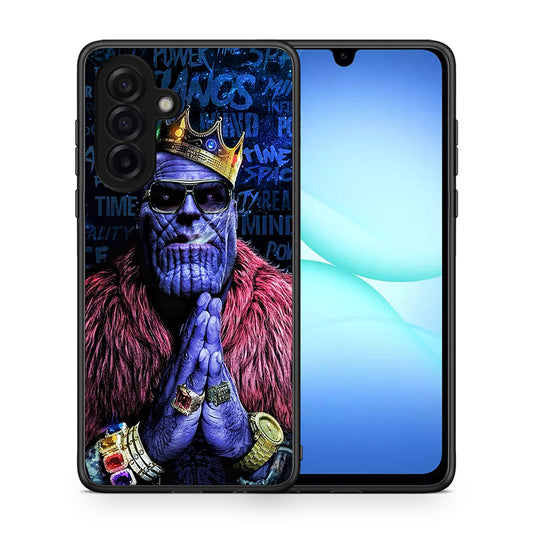 Θήκη Samsung Galaxy A17 4G Thanos PopArt από τη Smartfits με σχέδιο στο πίσω μέρος και μαύρο περίβλημα | Samsung Galaxy A17 4G Thanos PopArt case with colorful back and black bezels