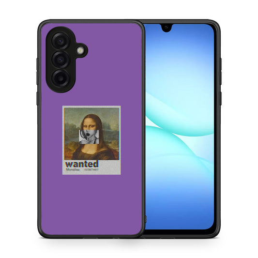 Θήκη Samsung Galaxy A17 4G Monalisa Popart από τη Smartfits με σχέδιο στο πίσω μέρος και μαύρο περίβλημα | Samsung Galaxy A17 4G Monalisa Popart case with colorful back and black bezels