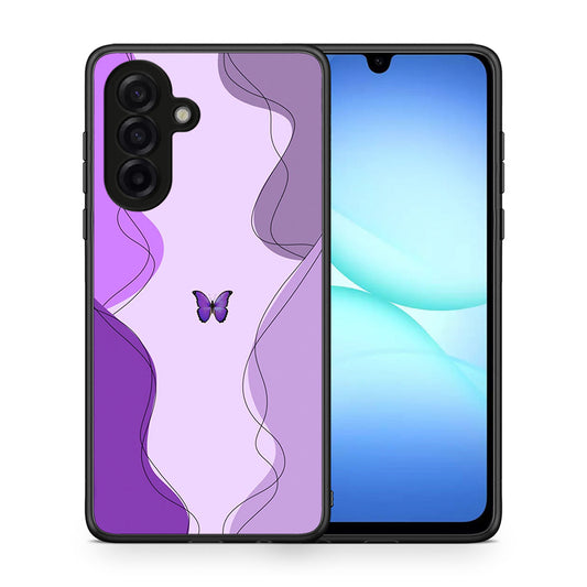Purple Mariposa - Samsung Galaxy A17 4G θήκη