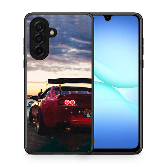Θήκη Samsung Galaxy A17 4G Racing Supra από τη Smartfits με σχέδιο στο πίσω μέρος και μαύρο περίβλημα | Samsung Galaxy A17 4G Racing Supra case with colorful back and black bezels