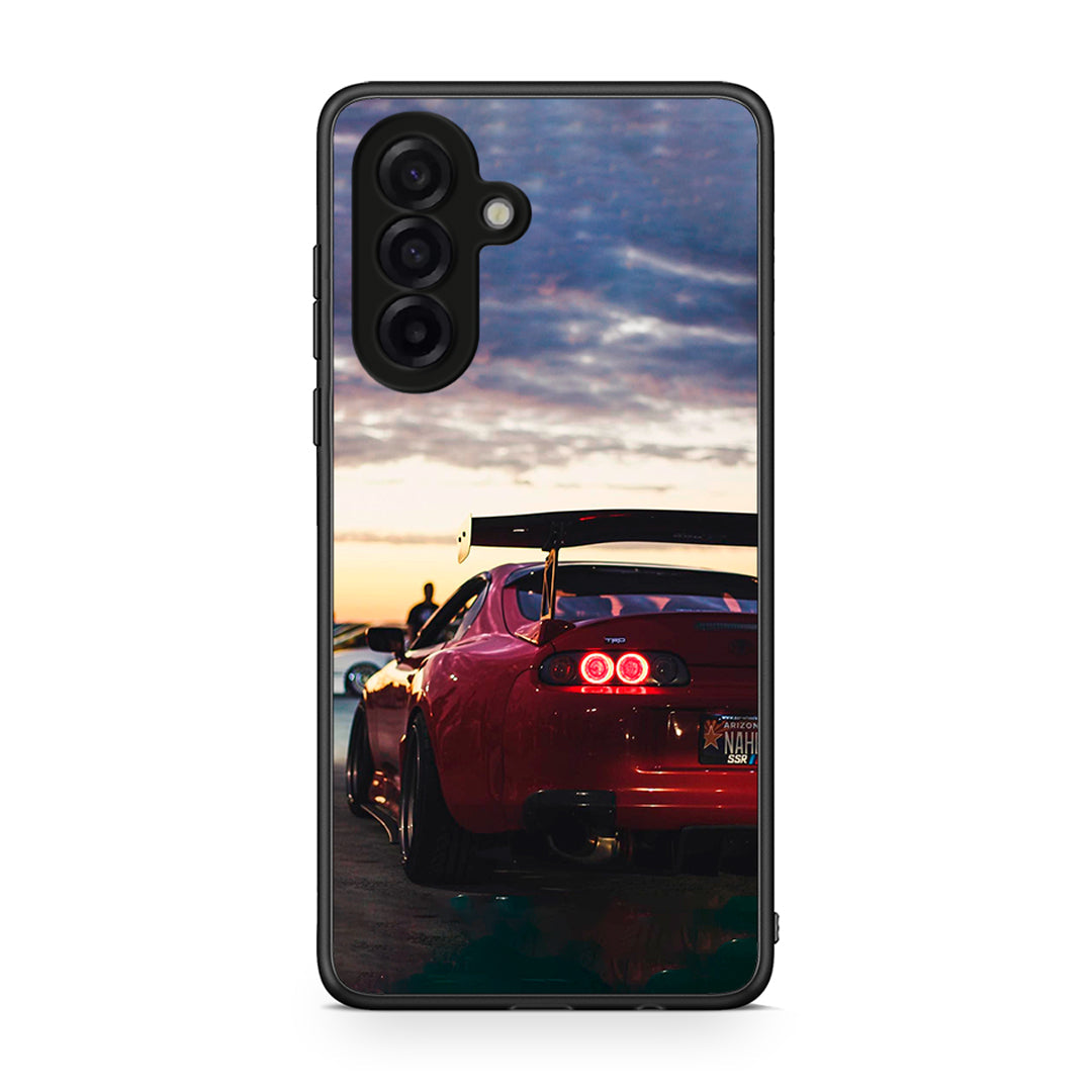 Samsung Galaxy A17 4G Racing Supra θήκη από τη Smartfits με σχέδιο στο πίσω μέρος και μαύρο περίβλημα | Smartphone case with colorful back and black bezels by Smartfits