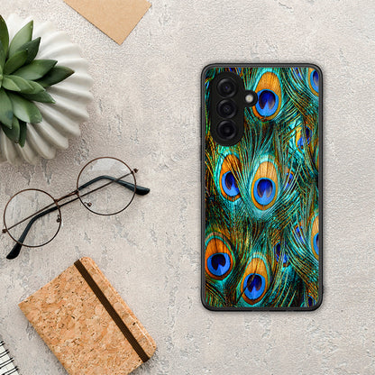Real Peacock Feathers - Samsung Galaxy A17 4G θήκη
