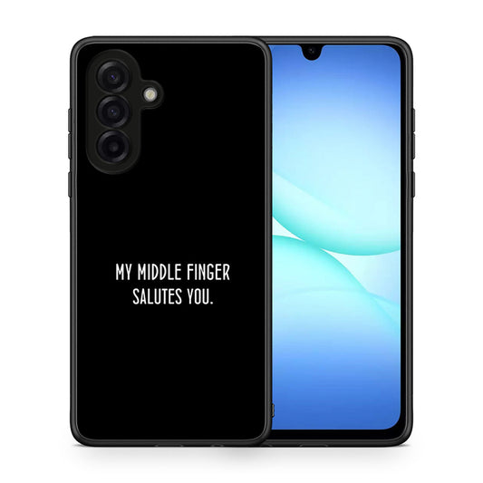 Θήκη Samsung Galaxy A17 4G Salute από τη Smartfits με σχέδιο στο πίσω μέρος και μαύρο περίβλημα | Samsung Galaxy A17 4G Salute case with colorful back and black bezels
