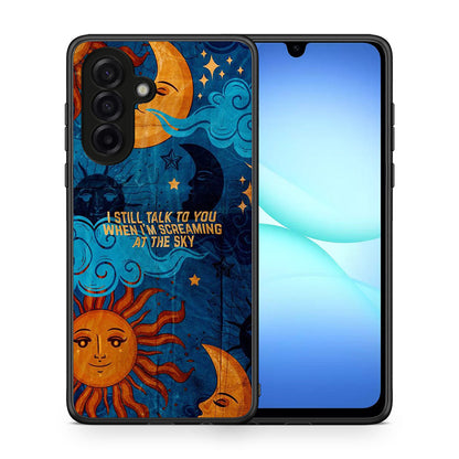 Θήκη Samsung Galaxy A17 4G Screaming Sky από τη Smartfits με σχέδιο στο πίσω μέρος και μαύρο περίβλημα | Samsung Galaxy A17 4G Screaming Sky case with colorful back and black bezels