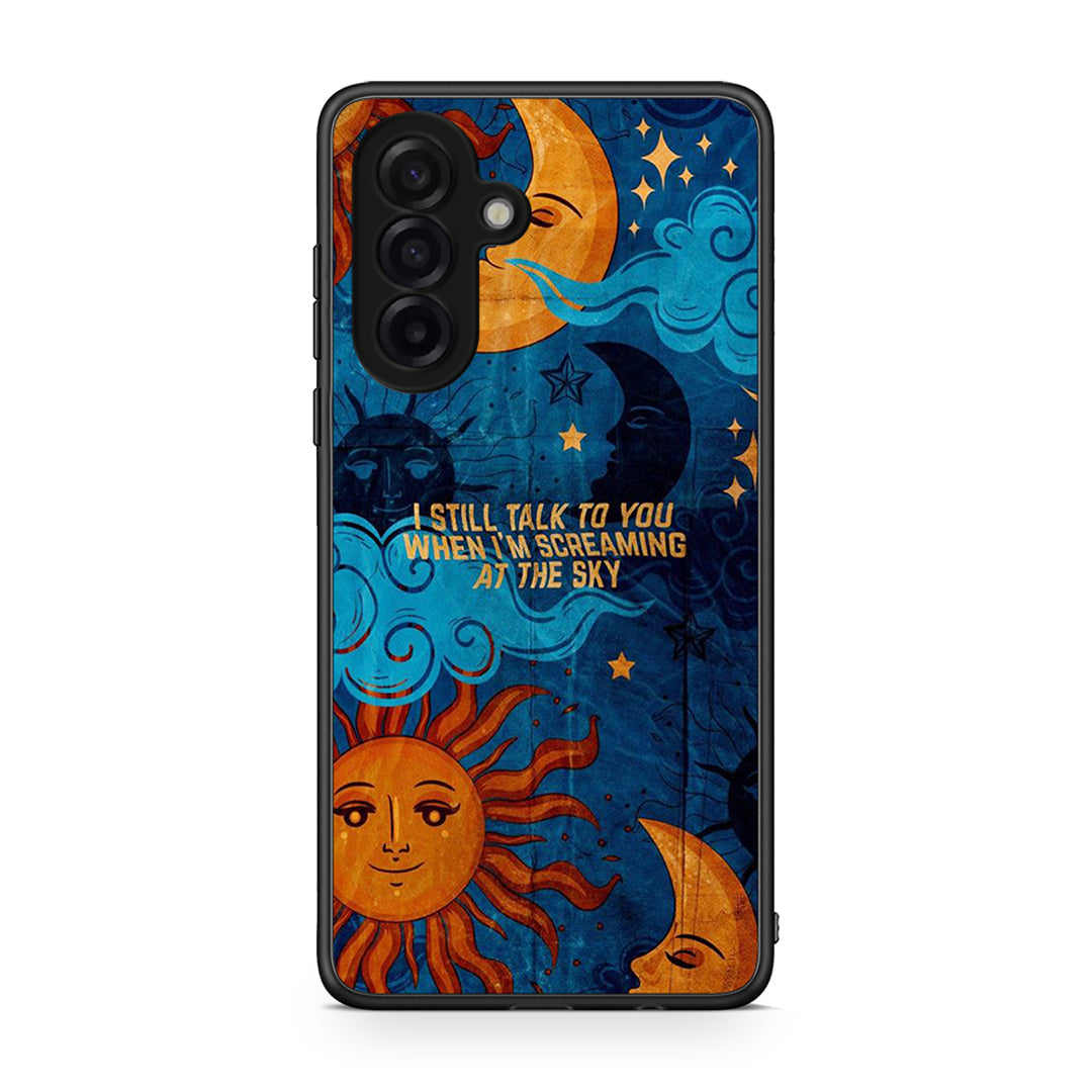 Samsung Galaxy A17 4G Screaming Sky θήκη από τη Smartfits με σχέδιο στο πίσω μέρος και μαύρο περίβλημα | Smartphone case with colorful back and black bezels by Smartfits