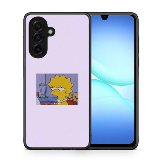 Θήκη Samsung Galaxy A17 4G So Happy από τη Smartfits με σχέδιο στο πίσω μέρος και μαύρο περίβλημα | Samsung Galaxy A17 4G So Happy case with colorful back and black bezels