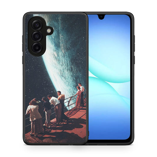 Θήκη Samsung Galaxy A17 4G Surreal View από τη Smartfits με σχέδιο στο πίσω μέρος και μαύρο περίβλημα | Samsung Galaxy A17 4G Surreal View case with colorful back and black bezels