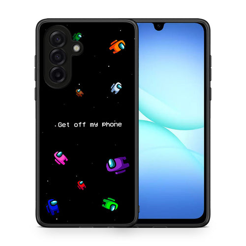 Θήκη Samsung Galaxy A17 4G AFK Text από τη Smartfits με σχέδιο στο πίσω μέρος και μαύρο περίβλημα | Samsung Galaxy A17 4G AFK Text case with colorful back and black bezels