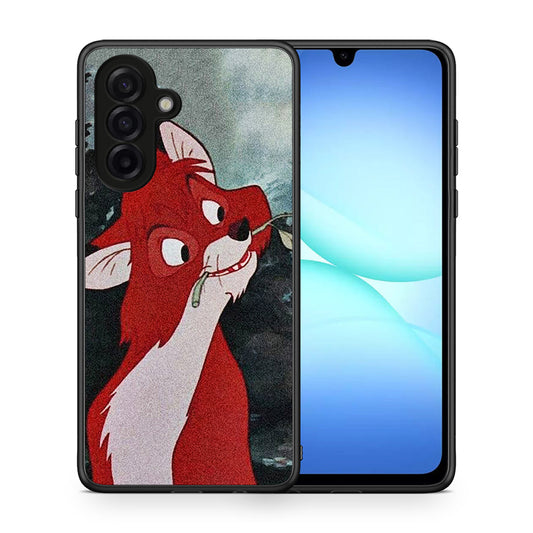 Θήκη Samsung Galaxy A17 4G Tod And Vixey Love 1 από τη Smartfits με σχέδιο στο πίσω μέρος και μαύρο περίβλημα | Samsung Galaxy A17 4G Tod And Vixey Love 1 case with colorful back and black bezels