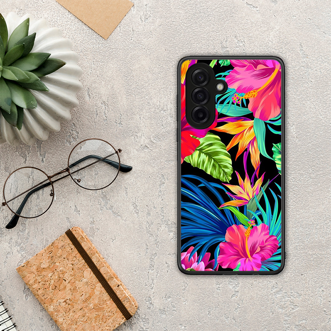 Tropical Flowers - Samsung Galaxy A17 4G θήκη