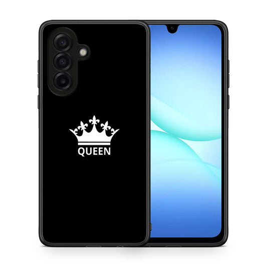Θήκη Samsung Galaxy A17 4G Queen Valentine από τη Smartfits με σχέδιο στο πίσω μέρος και μαύρο περίβλημα | Samsung Galaxy A17 4G Queen Valentine case with colorful back and black bezels