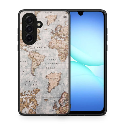 World Map - Samsung Galaxy A17 4G θήκη