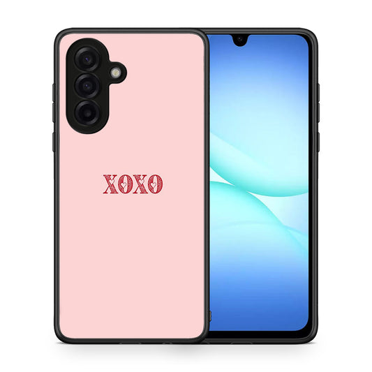 Θήκη Samsung Galaxy A17 4G XOXO Love από τη Smartfits με σχέδιο στο πίσω μέρος και μαύρο περίβλημα | Samsung Galaxy A17 4G XOXO Love case with colorful back and black bezels