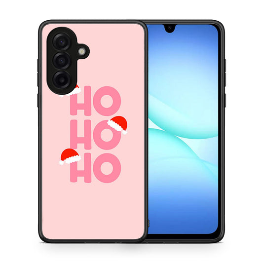 Θήκη Samsung Galaxy A17 4G Xmas Ho Ho Ho από τη Smartfits με σχέδιο στο πίσω μέρος και μαύρο περίβλημα | Samsung Galaxy A17 4G Xmas Ho Ho Ho case with colorful back and black bezels