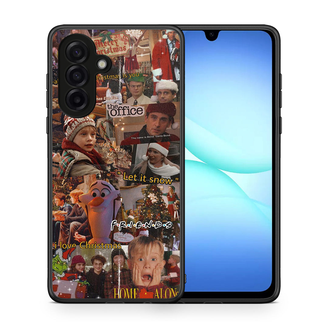 Θήκη Samsung Galaxy A17 4G Xmas Wishes από τη Smartfits με σχέδιο στο πίσω μέρος και μαύρο περίβλημα | Samsung Galaxy A17 4G Xmas Wishes case with colorful back and black bezels