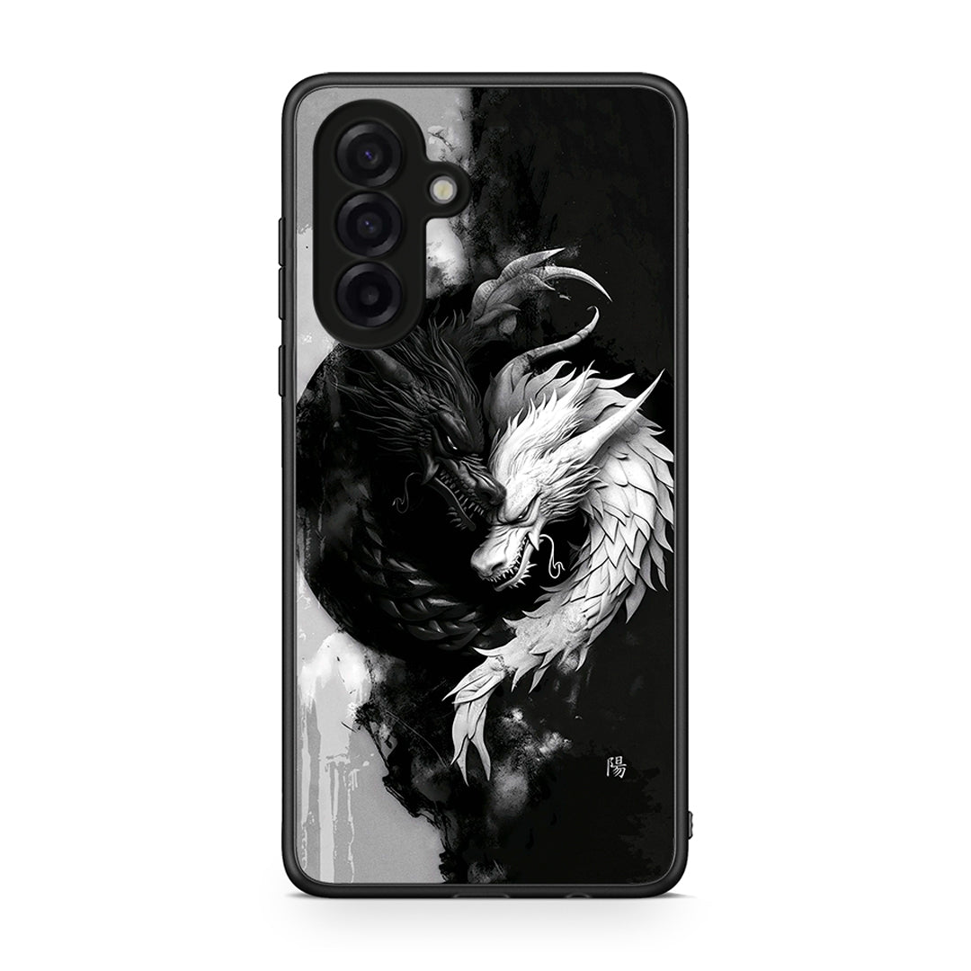 Samsung Galaxy A17 4G Yin Yang Θήκη από τη Smartfits με σχέδιο στο πίσω μέρος και μαύρο περίβλημα | Smartphone case with colorful back and black bezels by Smartfits