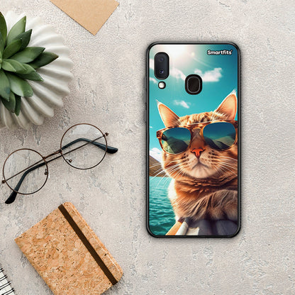 Summer Cat - Samsung Galaxy A30 θήκη