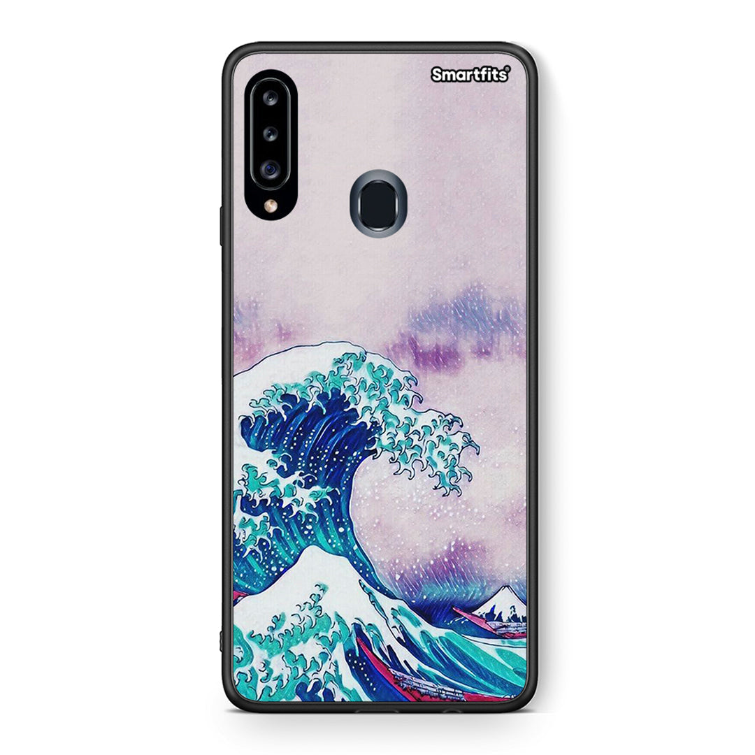 Blue Waves - Samsung Galaxy A20s θήκη