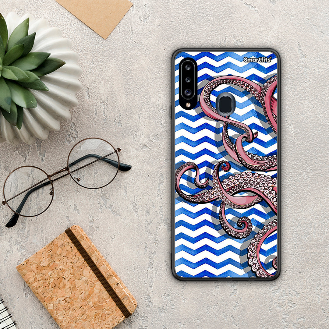 Chevron Devilfish - Samsung Galaxy A20s θήκη