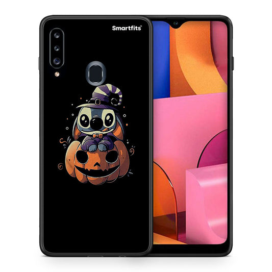 Halloween Stitch - Samsung Galaxy A20s θήκη