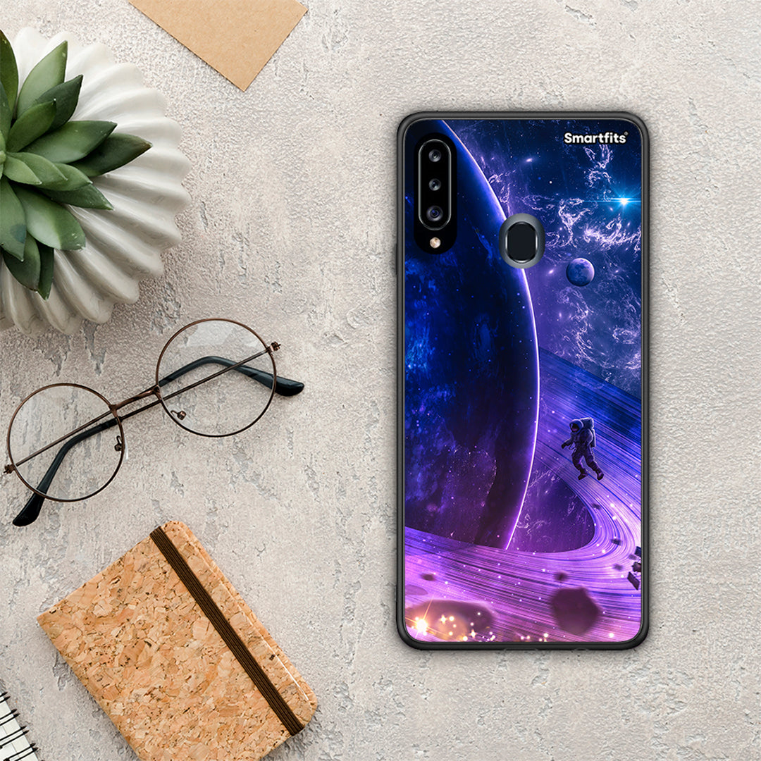 Lost Astronaut - Samsung Galaxy A20s θήκη
