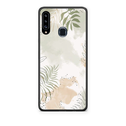 Θήκη Samsung Galaxy A20s Nude Plants από τη Smartfits με σχέδιο στο πίσω μέρος και μαύρο περίβλημα | Samsung Galaxy A20s Nude Plants case with colorful back and black bezels