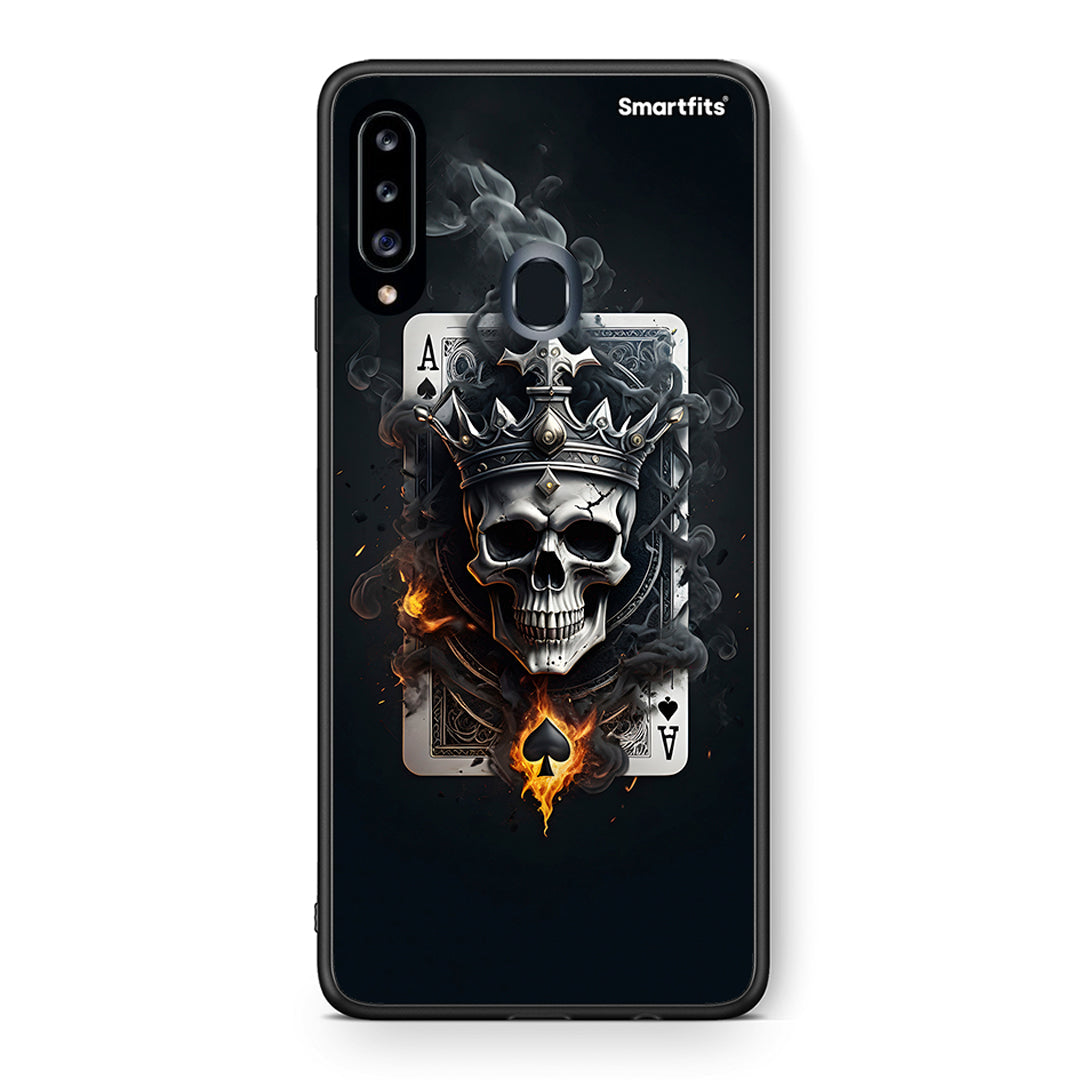 Skull King Ace - Samsung Galaxy A20s θήκη