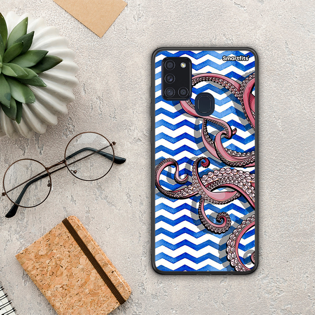 Chevron Devilfish - Samsung Galaxy A21s θήκη