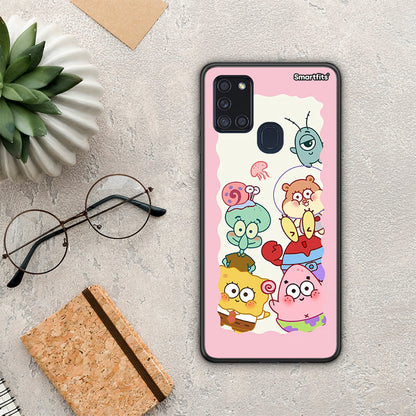 Cute Companion - Samsung Galaxy A21s θήκη