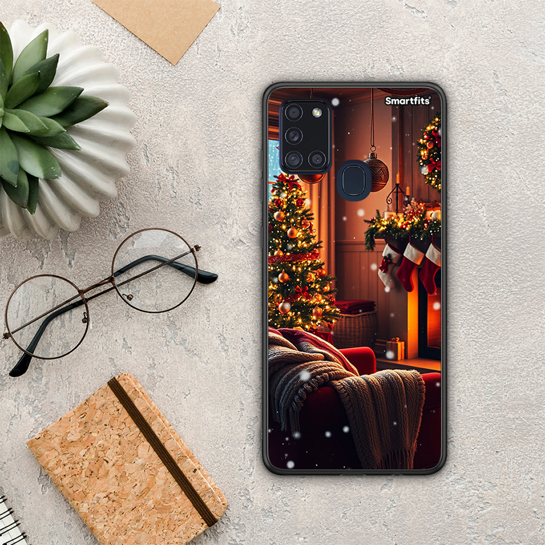 Home For Christmas - Samsung Galaxy A21s θήκη