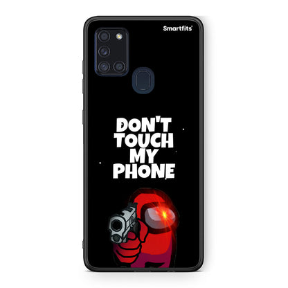 Samsung A21s My Phone θήκη από τη Smartfits με σχέδιο στο πίσω μέρος και μαύρο περίβλημα | Smartphone case with colorful back and black bezels by Smartfits