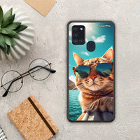 Thumbnail for Summer Cat - Samsung Galaxy A21s θήκη