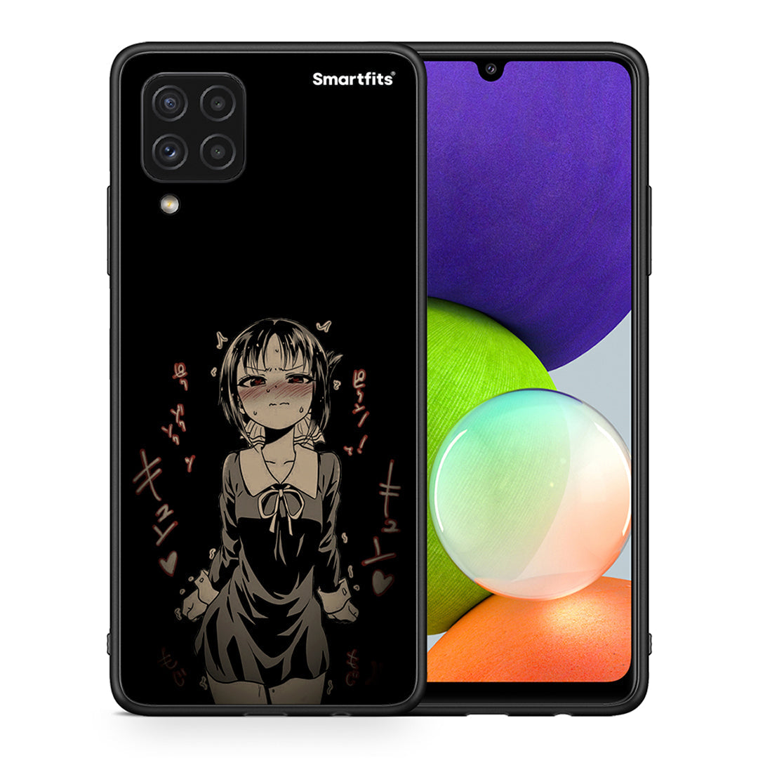 Θήκη Samsung A22 4G Anime Girl από τη Smartfits με σχέδιο στο πίσω μέρος και μαύρο περίβλημα | Samsung A22 4G Anime Girl case with colorful back and black bezels