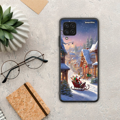 Christmas Snow - Samsung Galaxy A22 4G θήκη