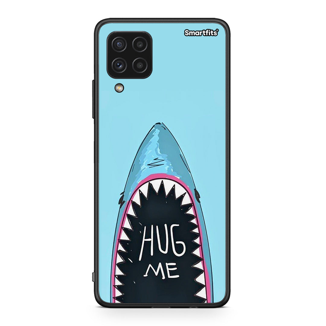 Samsung A22 4G Hug Me θήκη από τη Smartfits με σχέδιο στο πίσω μέρος και μαύρο περίβλημα | Smartphone case with colorful back and black bezels by Smartfits