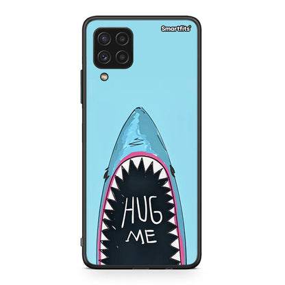 Samsung A22 4G Hug Me θήκη από τη Smartfits με σχέδιο στο πίσω μέρος και μαύρο περίβλημα | Smartphone case with colorful back and black bezels by Smartfits