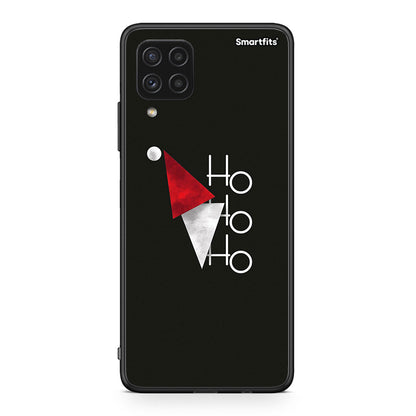 Samsung A22 4G Minimal Christmas θήκη από τη Smartfits με σχέδιο στο πίσω μέρος και μαύρο περίβλημα | Smartphone case with colorful back and black bezels by Smartfits