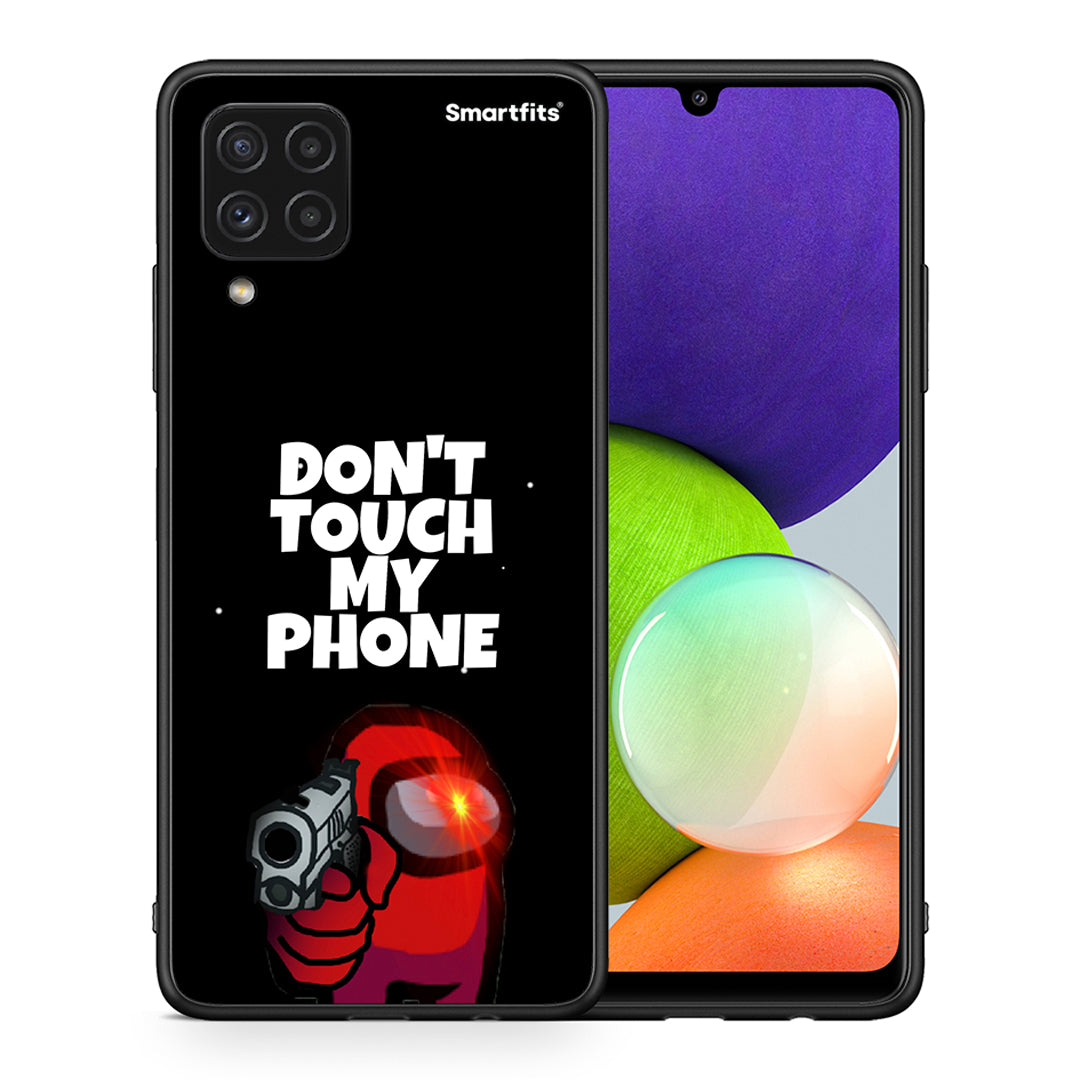 Θήκη Samsung A22 4G My Phone από τη Smartfits με σχέδιο στο πίσω μέρος και μαύρο περίβλημα | Samsung A22 4G My Phone case with colorful back and black bezels