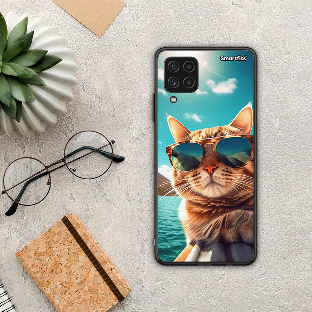 Summer Cat - Samsung Galaxy A22 4G θήκη