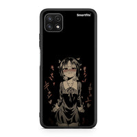 Thumbnail for Samsung A22 5G Anime Girl θήκη από τη Smartfits με σχέδιο στο πίσω μέρος και μαύρο περίβλημα | Smartphone case with colorful back and black bezels by Smartfits