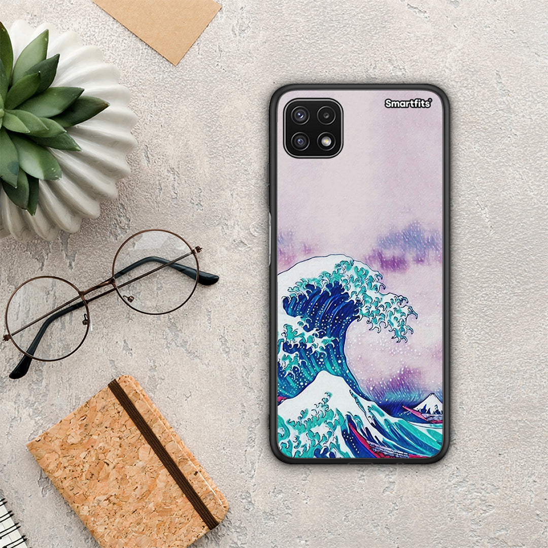 Blue Waves - Samsung Galaxy A22 5G θήκη