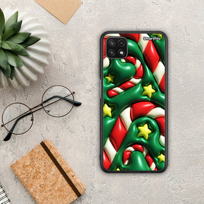 Christmas Bubbles - Samsung Galaxy A22 5G θήκη