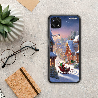 Christmas Snow - Samsung Galaxy A22 5G θήκη