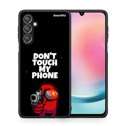 Θήκη Samsung Galaxy A24 4G My Phone από τη Smartfits με σχέδιο στο πίσω μέρος και μαύρο περίβλημα | Samsung Galaxy A24 4G My Phone Case with Colorful Back and Black Bezels