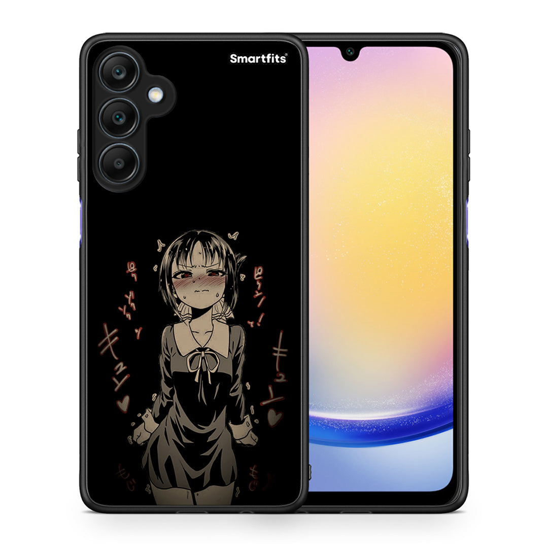 Θήκη Samsung Galaxy A25 5G Anime Girl από τη Smartfits με σχέδιο στο πίσω μέρος και μαύρο περίβλημα | Samsung Galaxy A25 5G Anime Girl case with colorful back and black bezels